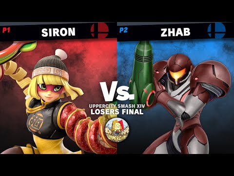 UpperCity Smash XIV - Siron (Min Min) vs Zhab (Samus) - Losers Final.