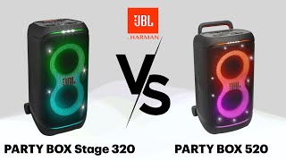 Video thumbnail for JBL Party Box Stage 320 vs Party Box 520 Party Speakers | Compare | Specifications | Features by T Tech