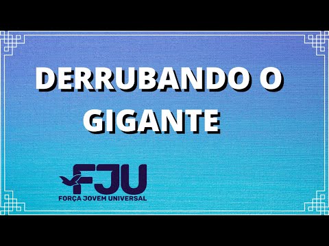 Derrubando o gigante - Pedra na mão