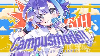 ざらめちゃんの歌声パワフルでざらめちゃんの中にある元気を形にした歌ってみた毎回素敵で何気に繋がる前かららうちゃん伝いで追ってましたが今回の曲もフレーズ一つ一つを大事にした歌い方感情の付け方や声の強弱を意識してるのがガンガン伝わってきました！イラストもMVもガヤも歌も全てが最高で  この辺で涙ちょちょぎれました、長くなりましたが投稿お疲れ様でした！そして改めて6周年もおめでとうございます‼️‼️❤️‍🔥これからもざらめちゃんの歌ってみた待ってます‼️ - 【6周年記念】Campus mode!! / zarame【歌ってみた】