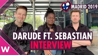 Darude feat. Sebastian &quot;Look Away&quot; (Finland 2019) Interview @ #PrePartyES Eurovision Party Madrid