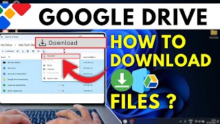 Google Drive File Download - How to Download Data from Google Drive Link? Get Files in Google Drive