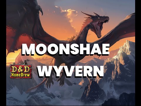 Moonshae Wyvern - homebrew Forgotten Realms lore, Dungeons and Dragons