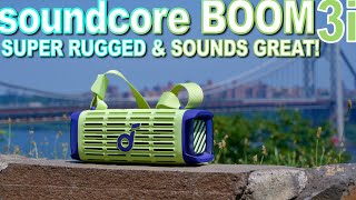 soundcore Boom 3i Review – Rugged Outdoor Speaker And Sounds Great!