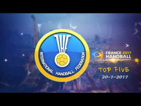 Top 5 plays January 20 | IHFtv - France 2017 Men's Handball World Championship