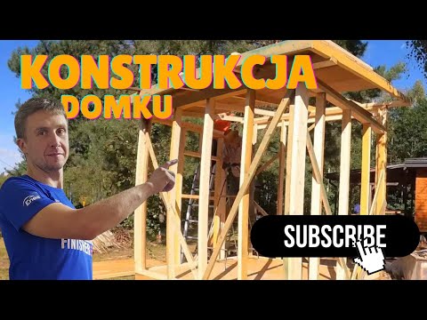 Small frame house - Construction #framehouse #diy #housebuilding