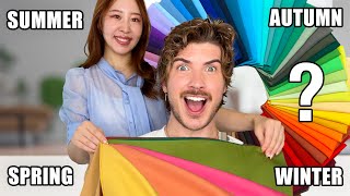 I got a PROFESSIONAL color analysis in Japan