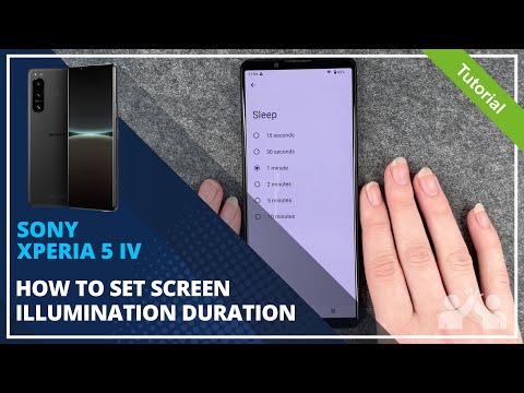 Sony Xperia 5 IV- How to change Screen Timeout • 📱 • 🔆 • ⏱ • Tutorial
