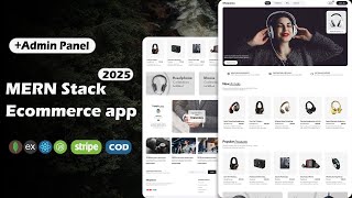 Download the video "Full Stack Ecommerce App with MongoDB, Express, React, Node & Tailwind - Build & Deploy CRUD App"