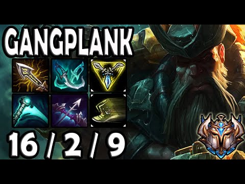 Gangplank vs Malphite TOP Ranked Challenger NA ✔️