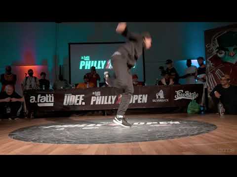 Kid Break vs. Kid Dynamite [Kids Semis] A.Fatti Philly Open // stance