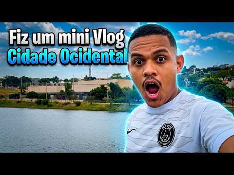 FUI MOSTRAR MINHA CIDADE! 😱 | MINI VLOG EM CIDADE OCIDENTAL - GO