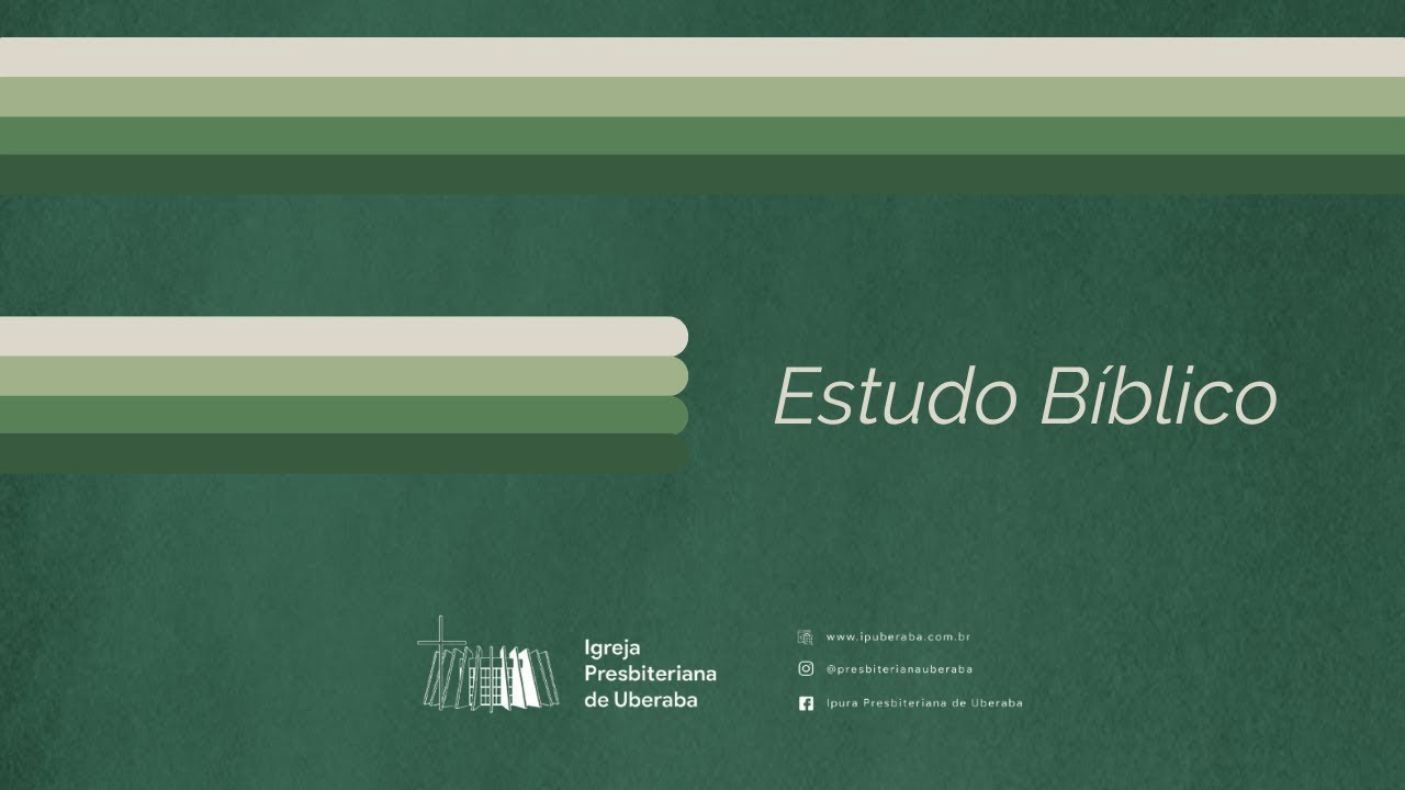 ESTUDO BÍBLICO - 11/12/2024
