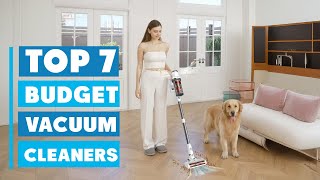 Top 7 Budget Vacuum Cleaners for a Spotless Home Without Breaking the Bank!