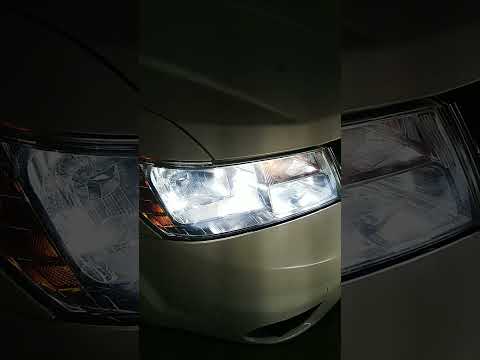 LED headlight installation on a Dodge Journey | Fiat Freemont #shorts #shortvideo #led #dodge #ch...