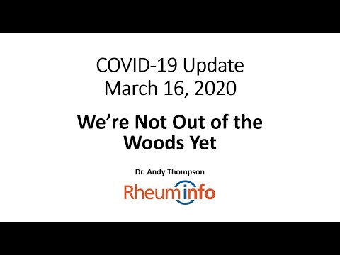 2020 03 16  COVID 19 Update