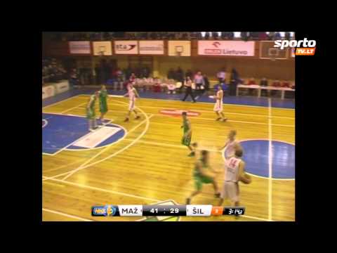 SportoTV.lt: NKL ketvirtfinalis. „Mažeikiai" - „Šilutė" 2014-03-22