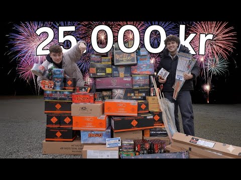 Fyrværkeri Indkøbstur 2025-2026 | +25.000 kr