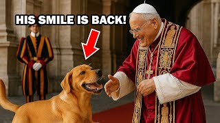 HE’S HAPPY AGAIN! Pope Francis’ Dog Spotted Playing with Pope Leo XIV