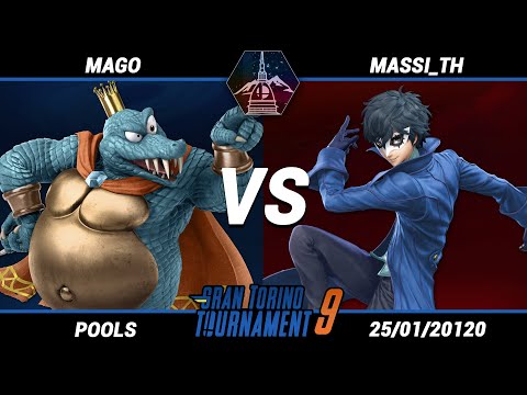 Gran Torino Tournament 9 - Mago (King K. Rool) VS Massi_TH (Joker) - Pools