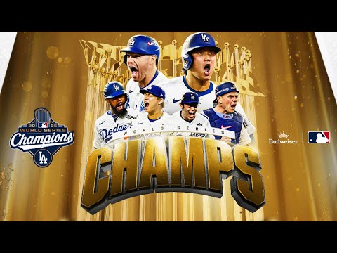 Dodgers come-from-behind and Yoshinobu Yamamoto closes out the 2025 World Series! 🏆 (Final 3 outs!)