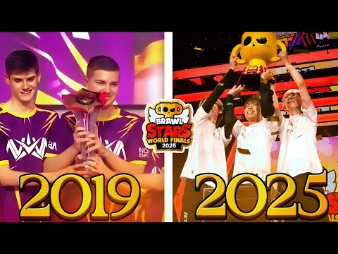 All Brawl Stars World Champions! 🏆 (2019-2025) 