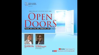 SOLUTION NIGHT OPEN DOORS
