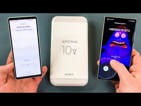 Sony Xperia 10 V - Unboxing + Boot Animation + Incoming Call + Outgoing Call VS Samsung S24 Ultra