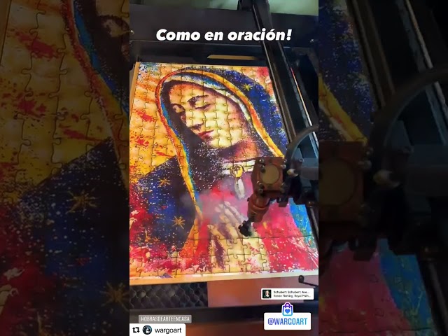 Vídeo relacionado con Rompecabezas de 1000 piezas de la Virgen María sosteniendo al bebé Jesús para adultos, rompecabezas de cristianismo Theotokos, rompecabezas de 27 x 20 pulgadas, desafiantes juegos de actividades