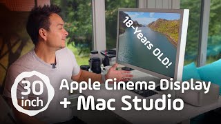 Video thumbnail for Apple 30" Cinema Display with Mac Studio // BEST Combo! by Johnny McPro