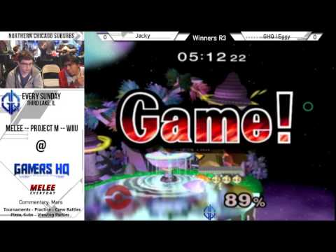 GHQ Weekly [1/10/16] - WR3: GHQ | Eggy (Peach) vs. Jacky (Jigglypuff)