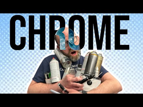 Which PAINTS have the best CHROME finish? I test them out!