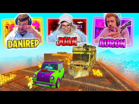 FACE TO FIRE!! WITH AURONPLAY, IBAI, AND FRIENDS!! EPIC FINAL! - GTA V ONLINE