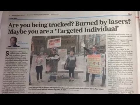 Targeted Individual Day Rally from 8/18 makes the Suntimes P.2 4/22/19