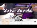 So Far So Fake Pierce The Veil Guitar Cover With TABS