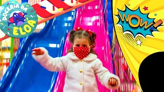 Lauren brincando no parque de diverses do Shopping Villagio - Video for kids