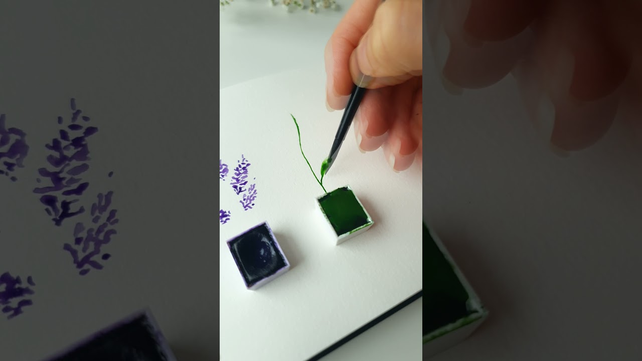 EASY Watercolor Flowers Anyone Can Paint!🌼🌸🤍