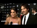 NIKKI REED with Ian Somerhalder on Interview.