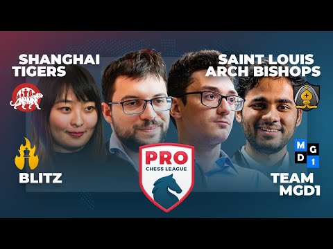 PCL Week 2 | National Champions Caruana and Erigaisi Headline St. Louis Arch Bishops v. Team MGD1!