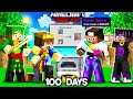 100 Days But SMELTING GIVES OP ENCHANTS In Hardcore Minecraft