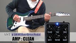 Video thumbnail for VHT  / オーバードライブ V-DRIVE Over Drive Pedal by サウンドハウス