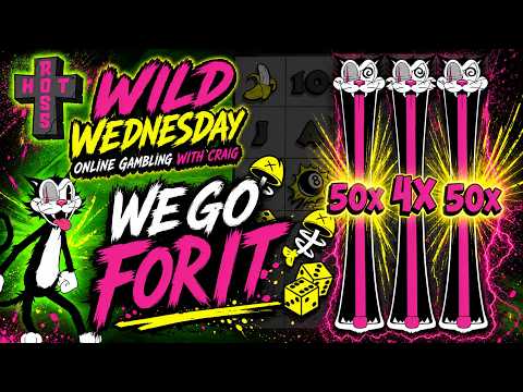 Thumbnail for video: Wild Wednesday Online Gambling with Craig - WE GO FOR IT