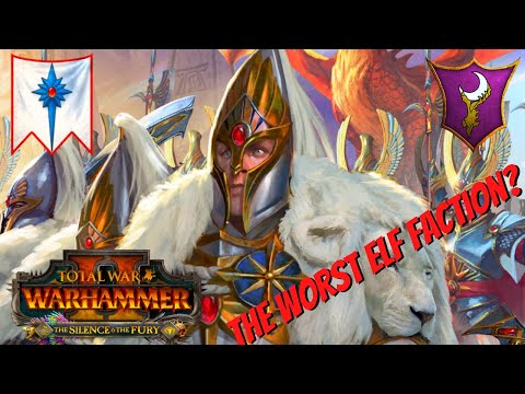 The 'Weakest Elf Faction'. High Elves Vs Dark Elves. Total War Warhammer 2, Multiplayer