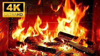 🔥 Cozy Fireplace with Crackling Fire Sounds | Relaxing Fireplace & Burning Logs | Fireplace Ambience
