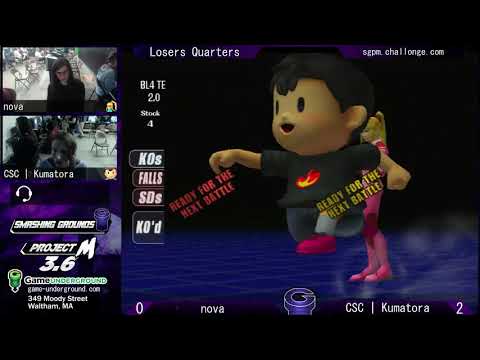 SG at GU 18.8 LQ - nova (Zero Suit Samus) vs CSC | Kumatora (Ness)