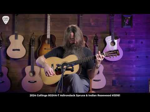 2024 Collings 002HA-T Adirondack Spruce & Indian Rosewood (Pre-Owned) image 24
