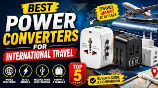 TOP 5 Best Power Converters For International Travel 2026