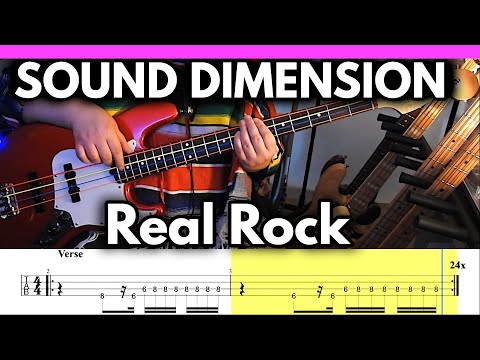 Sound Dimension - Real Rock [1968] | BASS Cover | TABS