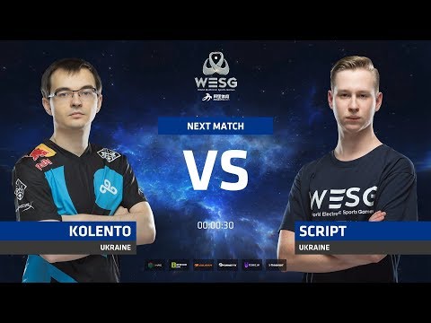 Kolento vs Script, UB semifinal, WESG 2018-2019 Ukraine Finals