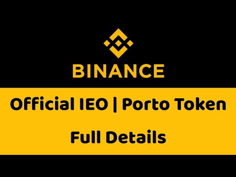 Binance Official IEO | Porto Token | Full Details @Tamil Crypto School